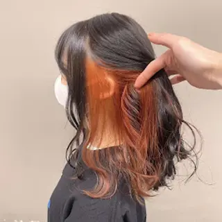 カラー official TUNE銀座🪞🪽のヘアスタイル