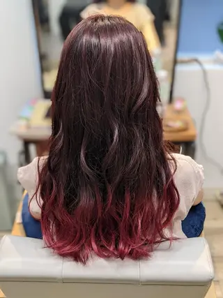 ロング カラー Kokeshi/吹上 /Rymlhairのヘアスタイル