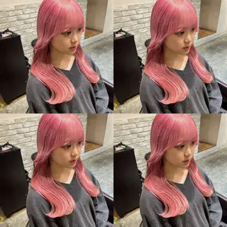 ロング カラー レイヤーカット/ 縮毛矯正🇰🇷早坂のヘアスタイル