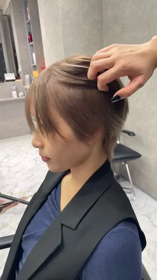 ショート カラー 福岡美髪矯正/ KAEDEのヘアスタイル