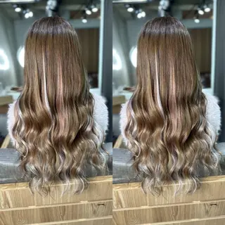 カラー メンズ ヘアアレンジ ロング 韓国ヘアならお任せ♡ 馴染ませ達人👸yuのヘアスタイル