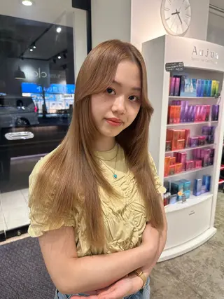 ロング かいき/レイヤー /ボブ/髪質改善のヘアスタイル