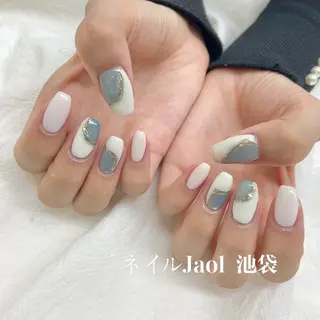 ミディアム nail jaol池袋店所属・ネイルJaol 池袋のネイルデザイン