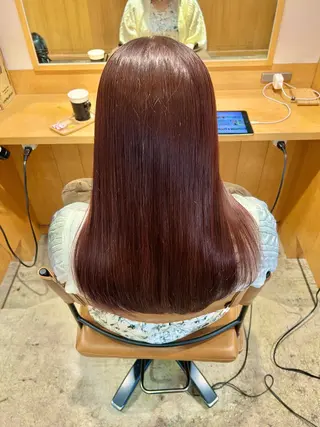 セミロング ✨艶髪✨ 透明感カラー　Rinのヘアスタイル