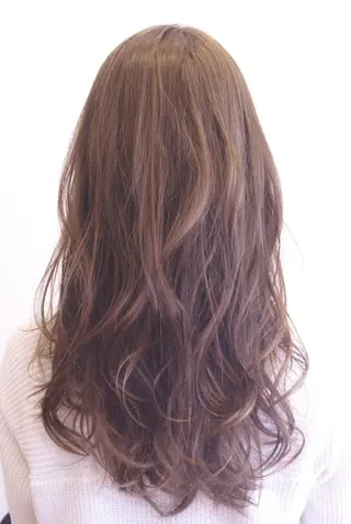 ロング カラー みうら ミウラのヘアスタイル