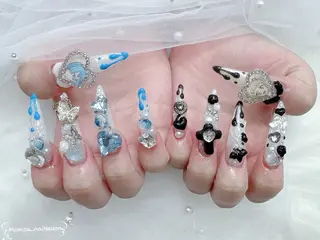 ネイル MoMoA Nail ネイル長さ出し専門店のネイルデザイン