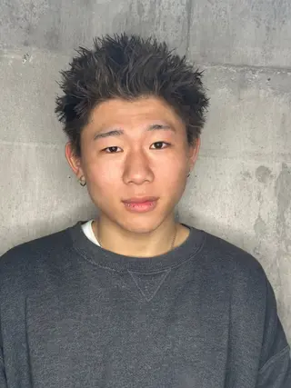 ショート パーマ メンズ メンズヘア静岡 ✂︎Ryuheiのヘアスタイル