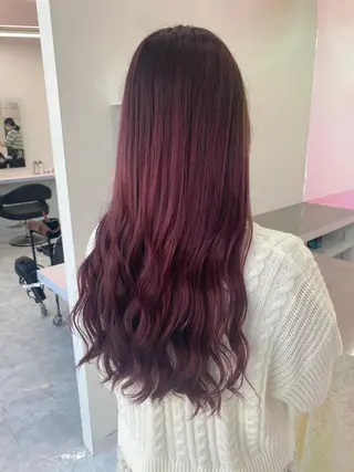 ロング カラー ヘアアレンジ ブリーチなしの達人 🌈KAITOのヘアスタイル