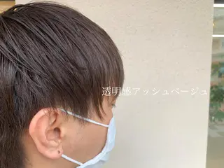 カラー メンズ 中垣 南のヘアスタイル
