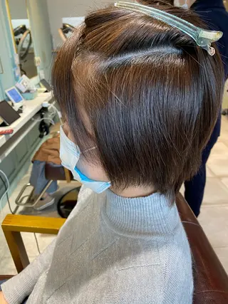 ショート 角田 雅行のヘアスタイル