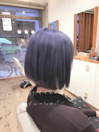 ミディアム アザマ　ヤスカツ _rosso 川口のヘアスタイル