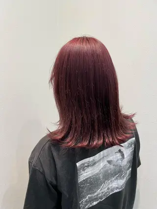 セミロング カラー 富口 桂のマツエク・マツパデザイン