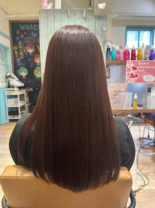 ロング カラー 美髪改善・ブリーチ tadasuke⭐️のヘアスタイル