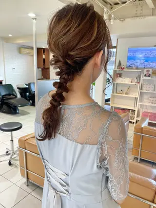 ロング 🌿透明感カラー 松本麻里奈🌼のヘアスタイル