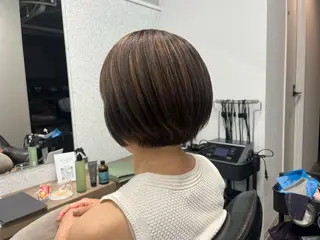 ショート カラー ヘアアレンジ 🍓艶髪/艶カラー しんたに🌈のヘアスタイル