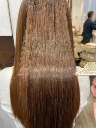 ロング カラー 髪質改善✨美髪矯正✨ KAREN🍓のヘアスタイル