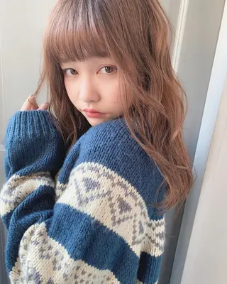 セミロング カラー パーマ ヘアアレンジ メンズ キッズ ネイル マツエク・マツパ 古賀 侑磨のヘアスタイル