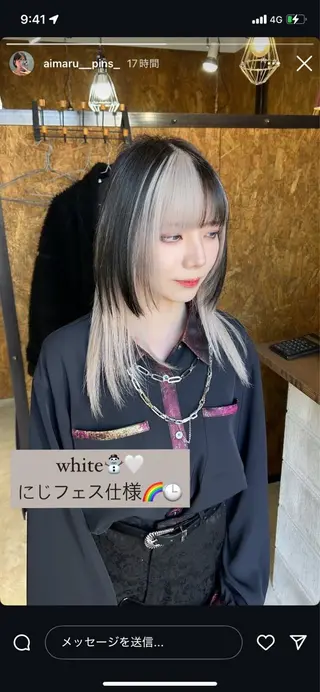 ロング カラー 🫟Blanco🫟 Color&Careのヘアスタイル