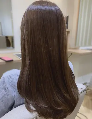 セミロング 大人韓国ヘア🎀 しょうこLuanaのヘアスタイル
