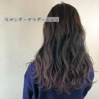 ロング カラー あさだ しゅうたろうのヘアスタイル