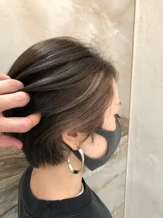 ショート カラー 小山内 龍一郎 店長のヘアスタイル