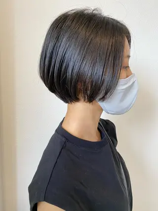 ショート カラー 吉祥寺小顔×ショート 🍋宮本大輔🍋のヘアスタイル