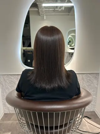 セミロング カラー limit ユイカ/ ハイトーンカラー💫のヘアスタイル