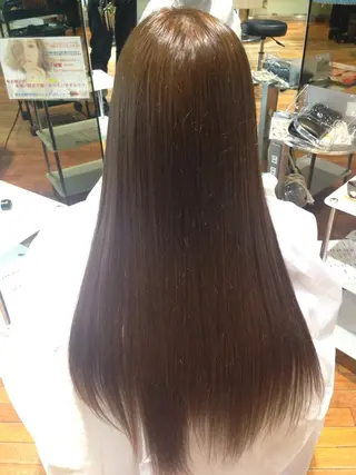 ロング ハイトーン×髪質改善 KENTAのヘアスタイル