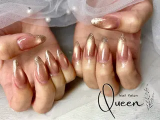 ネイル Queennail 北堀江megumiのネイルデザイン