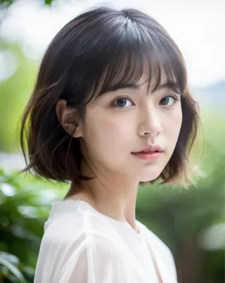 ショート 韓国ヘア 山本勝志のヘアスタイル