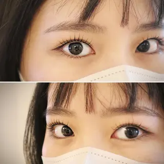 マツエク・マツパ アイブロウ jolie sugarのマツエク・マツパデザイン