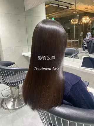 セミロング Yoh 美髪特化 髪質改善/縮毛矯正のヘアスタイル