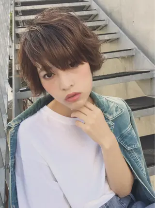 ショート ミディアム セミロング ロング カラー パーマ ✨髪質改善縮毛矯正✨ 宇田川修平のヘアスタイル