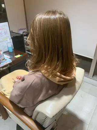 セミロング 黒田 優衣のヘアスタイル