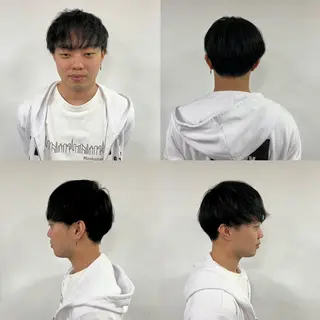 ショート メンズ 段下 航一郎のヘアスタイル