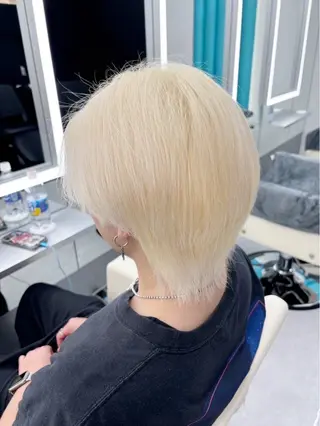 ショート カラー メンズ TACE新宿所属・TACE AYANOのヘアスタイル