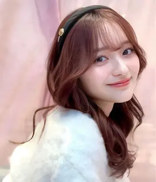 セミロング カラー 韓国ヘア/レイヤー/ 顔まわり/りょーとのヘアスタイル