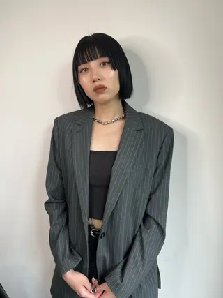 ミディアム 森綱 悠 /栄/ショートのヘアスタイル