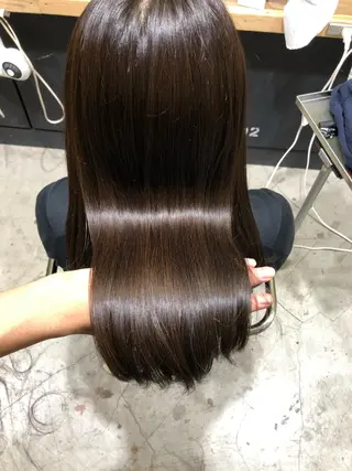 ロング カラー 舘野 太嘉宏のヘアスタイル