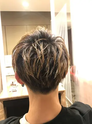 ショート メンズ 限定クーポン 💕大量更新ブリーチのヘアスタイル