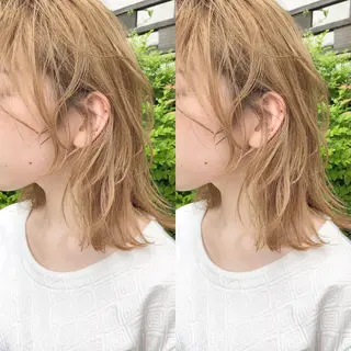 ミディアム カラー “ミニモ最高評価獲得 “代表"Kohei"のヘアスタイル