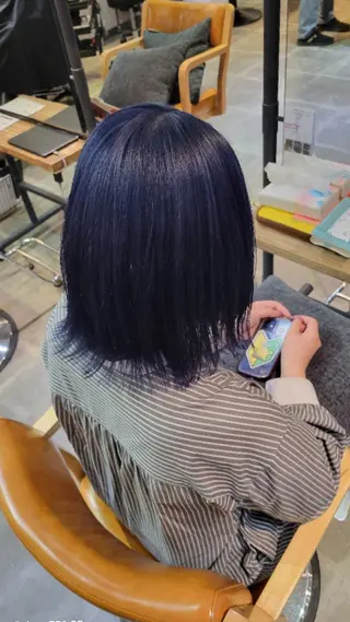 カラー シェル🦋 【韓国風】のヘアスタイル