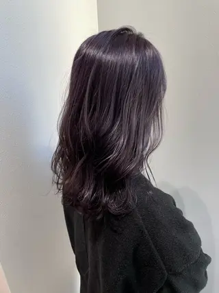 セミロング カラー 中尾 碧斗のヘアスタイル