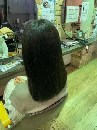 ロング hair make echo滿木あい花のヘアスタイル