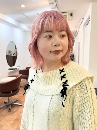 ショート カラー 🎀可愛くします💗 空きあり✨のヘアスタイル