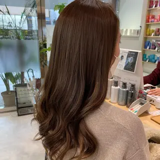 ロング カラー これた🧸ヘアメ職人 ♡髪質改善♡カラーのヘアスタイル