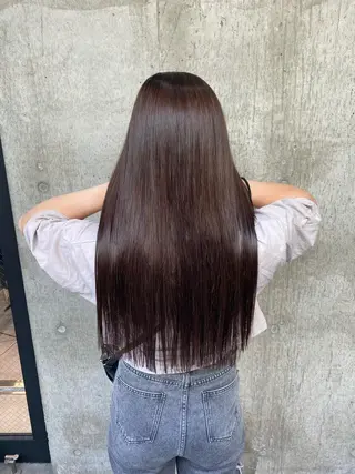 ロング 🌈透明感カラー ✨松田龍也🌈のヘアスタイル