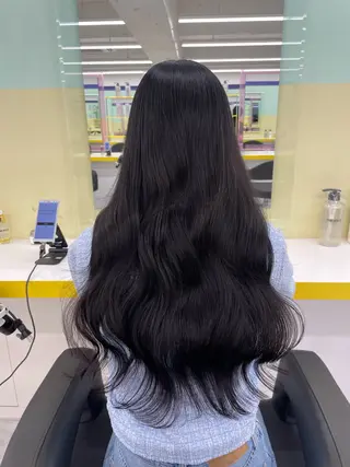 ロング カラー 🦋色落ち綺麗カラー メンズYUZU🦋‪のヘアスタイル