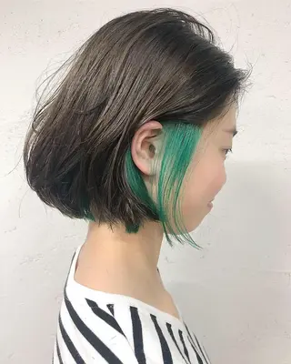 ショート カラー ヘアアレンジ 【池袋/スパイキー ショート】ⓝⓘⓜⓤのヘアスタイル