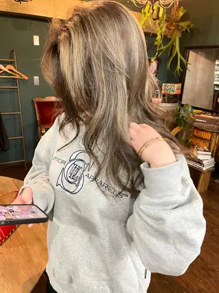 セミロング vivre libreのヘアスタイル